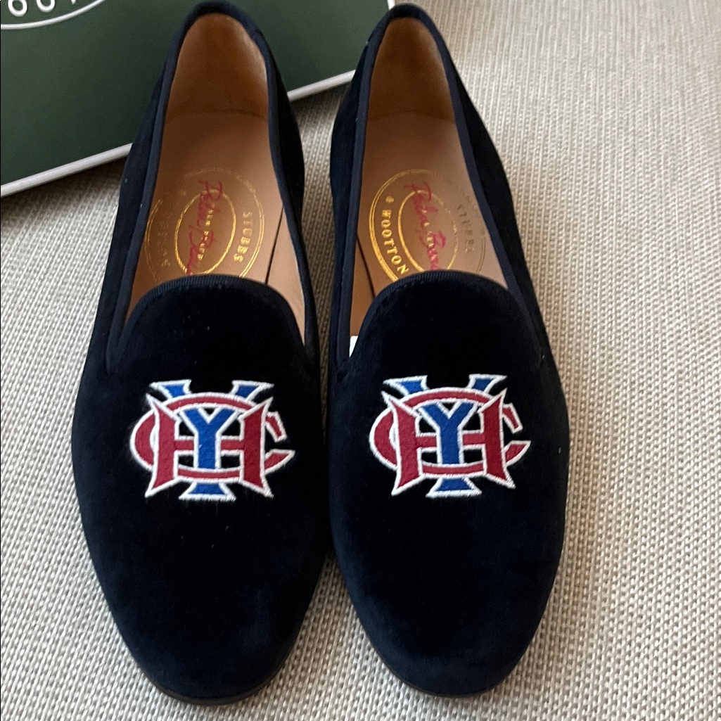 Women’s Navy “Hyc” Stubbs & Wooten Navy Shoes - Size 9.5 New
